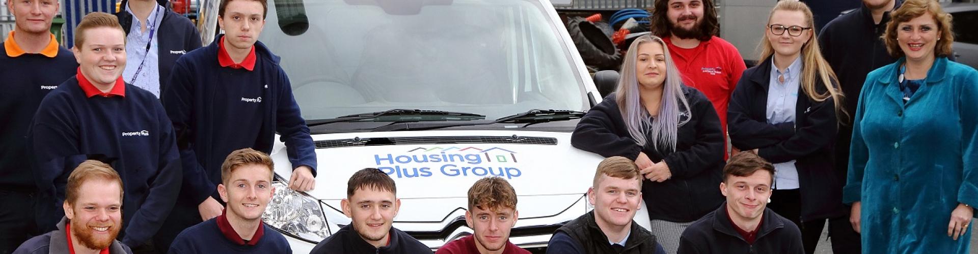 Celebrating our new apprentices