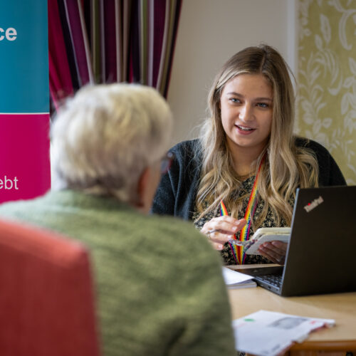 One of our Energy Advisors supporting a customer.