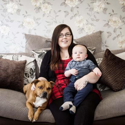 Former homeless woman helps housing group win major award