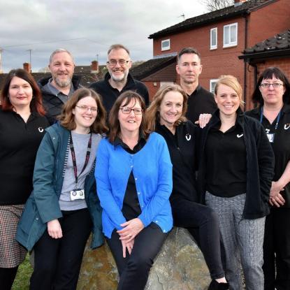 Frontline support team shortlisted for Housing Heroes Award