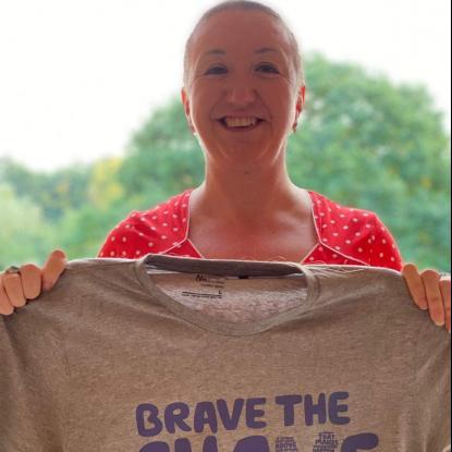 Jo braves the shave to ‘give something back’ in cancer treatment