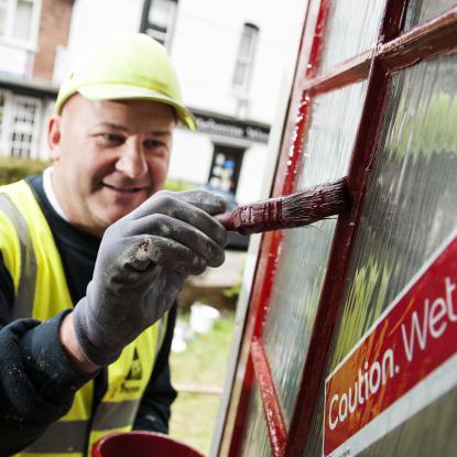 Shared celebrations for housing association