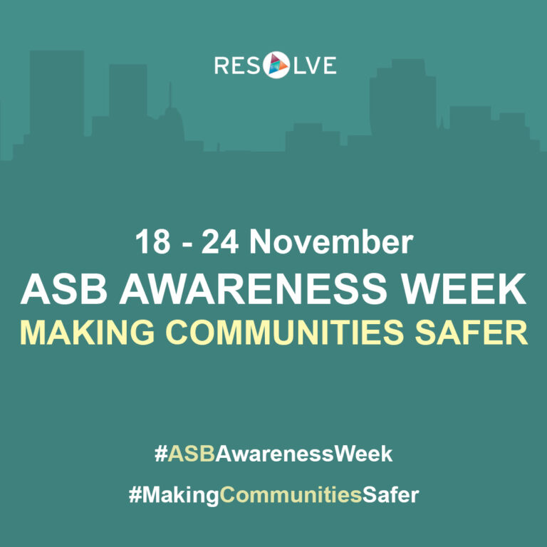 Asb Graphics How we work to resolve Anti-social Behaviour (ASB) - Housing Plus Group