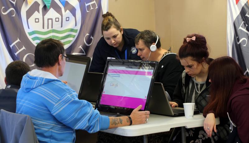 Supporting communities into work