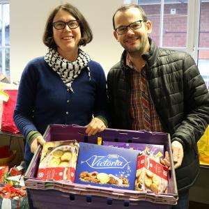 Severnside Housing fund food parcels for the local community