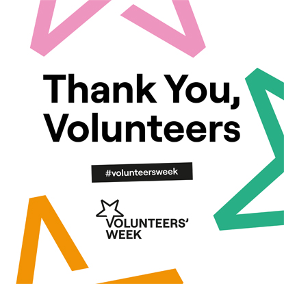 Thank you, volunteers
