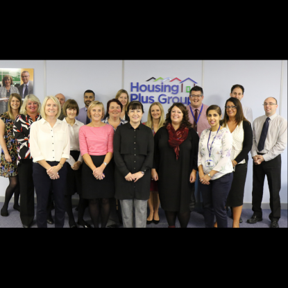 Housing Plus Group finance team measuring up to famous names